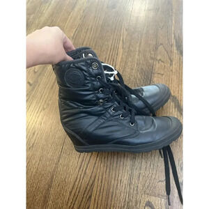 Free People Palladium Women's Pallabrouse Bgy Tomb Raider Combat Boots Sz 9